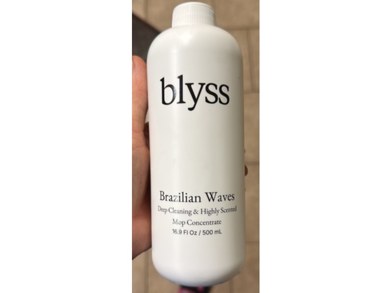 Blyss Brazilian Waves Mop Concentrate, Natural Scented, 16.9 fl oz/500 mL