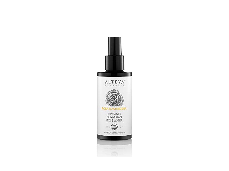 Alteya Organic Bulgarian Rosa Water, Rose Damascena, 3.4 fl oz/100 mL