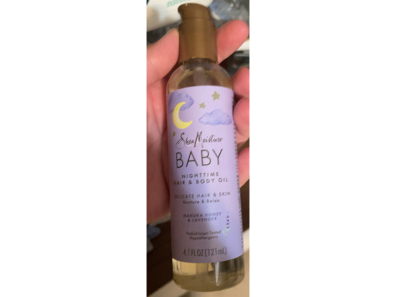 SheaMoisture Baby Hair & Body Oil, 4.1 fl oz/121 mL
