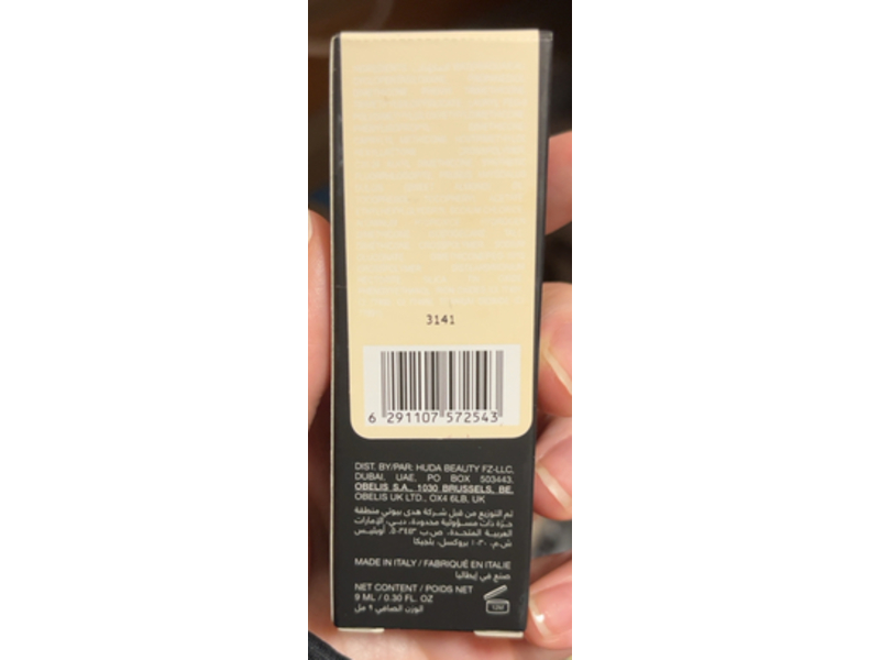 Huda Beauty Fauxfilter Luminous Matte Liquid Concealer, Whipped Cream 0.1G, 0.30 fl oz/9 mL