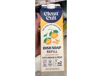 Cleancult Dish Soap Liquid Refill, Mandarin Peel, 32 fl oz/946 mL - thumbnail 2