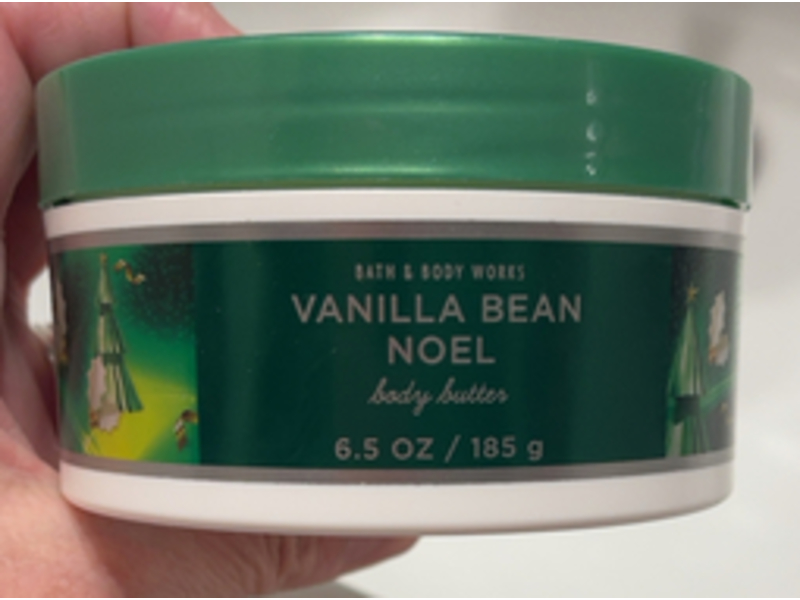 Bath & Body Works Body Butter, Vanilla Bean Noel, 6.5 oz/185 g