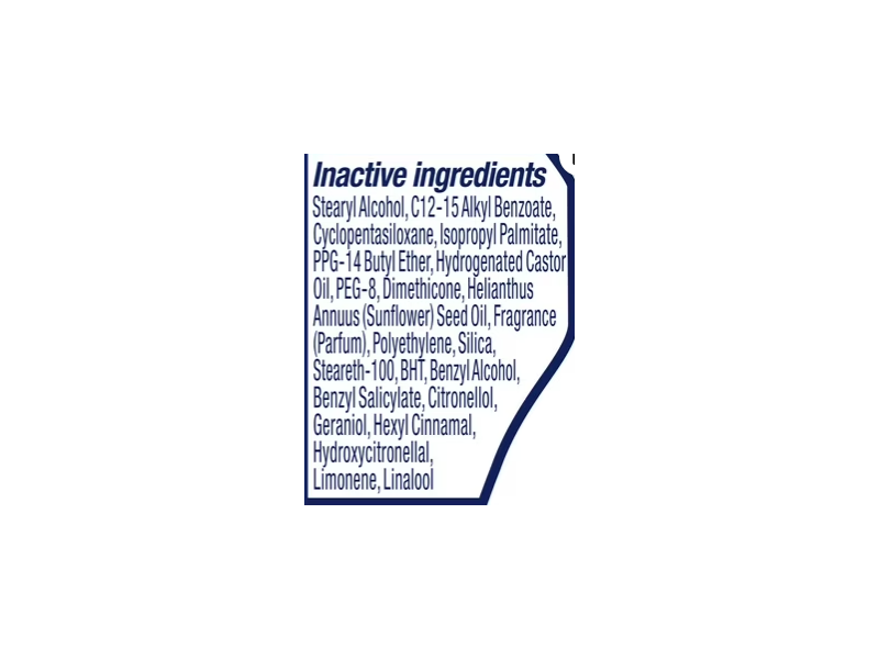 Dove Teens Antiperspirant Deodorant Stick, Blue Raspberry, 2.6 oz/74 g
