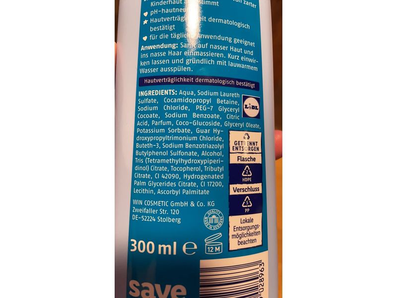 Cien Happy Dinosaur 2 In 1 Shampoo & Douche, 300 mL