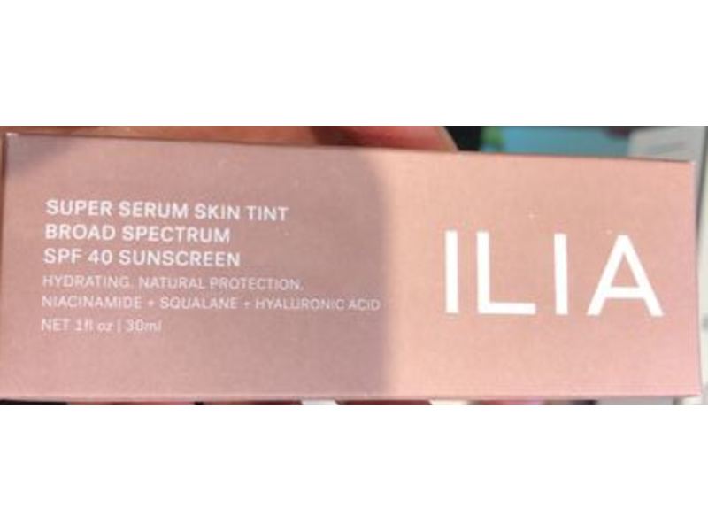 Ilia Beauty Super Serum Skin Tint, SPF 40, Shela St8, 1 fl oz/30 ml