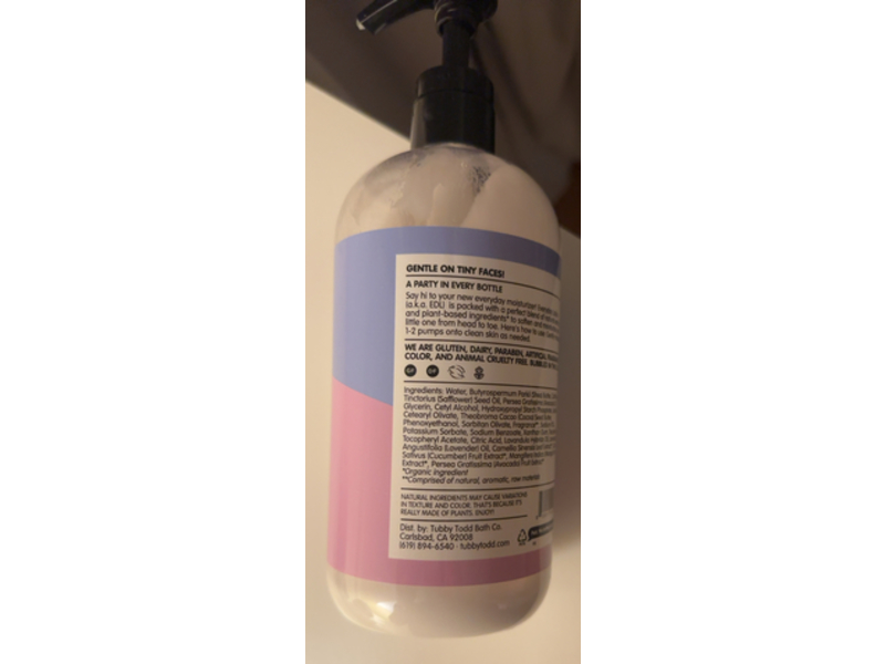 Tubby Todd Bath Co Everyday Lotion, Lavender + Rosemary, 25 of/708 g