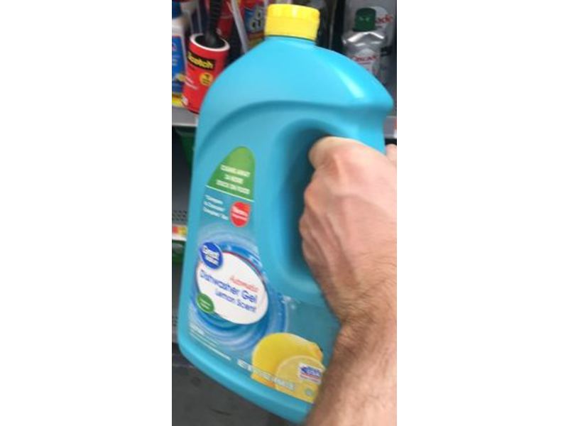 Great Value Automatic Dishwasher Gel, Lemon Scent, 75 oz
