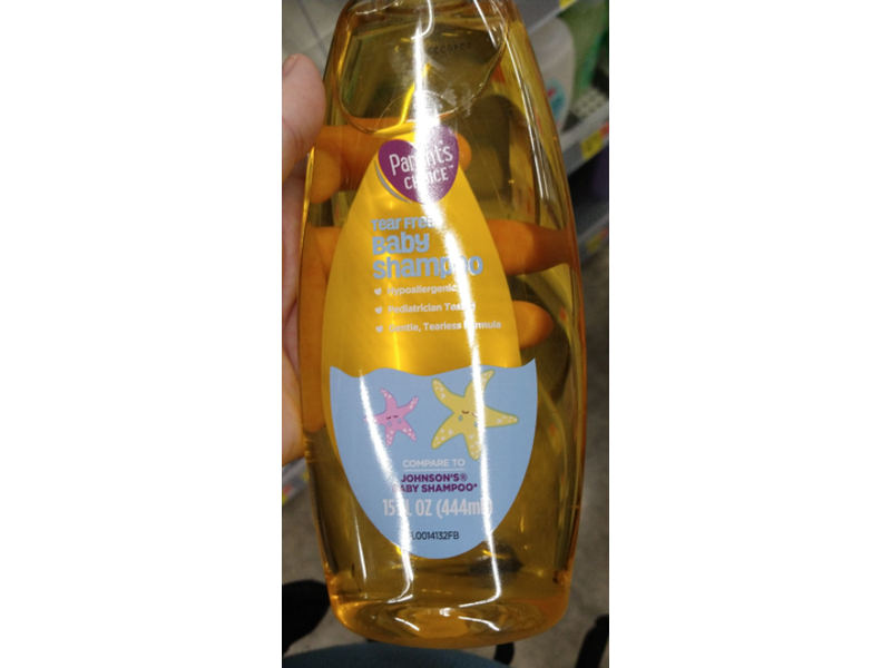 Parent's Choice Baby Shampoo, Tear Free, 15 fl oz/444 mL