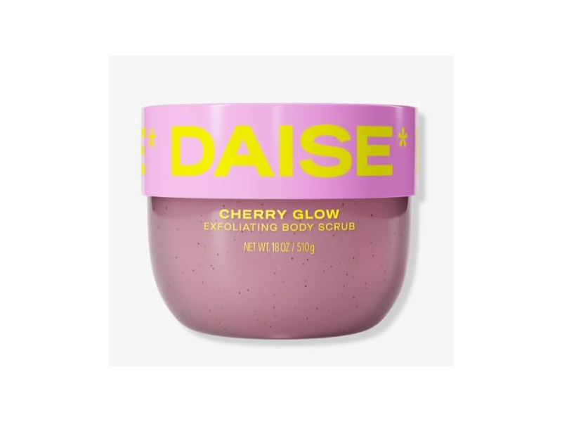 Daise Exfoliating Body Scrub, Cherry Glow, 18 oz/510 g