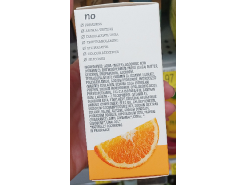 By Nature Brightening Gel Moisturizer, 10% Vitamin C + Collagen, 1.75 oz/50 g