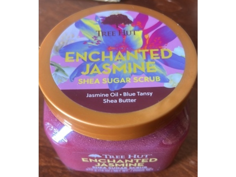Tree Hut Shea Sugar Scrub, Enchanted Jasmine, 18 oz/510 g