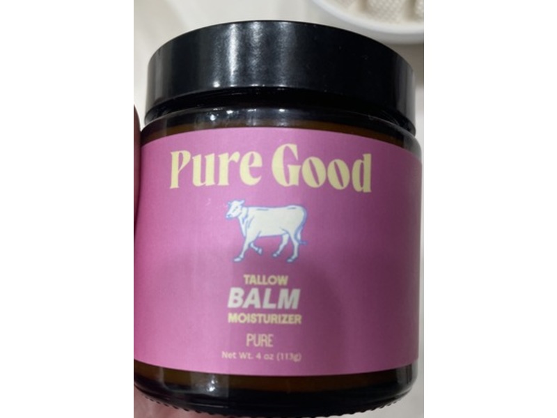 Pure Good Beef Tallow Balm, 4 oz/113 g