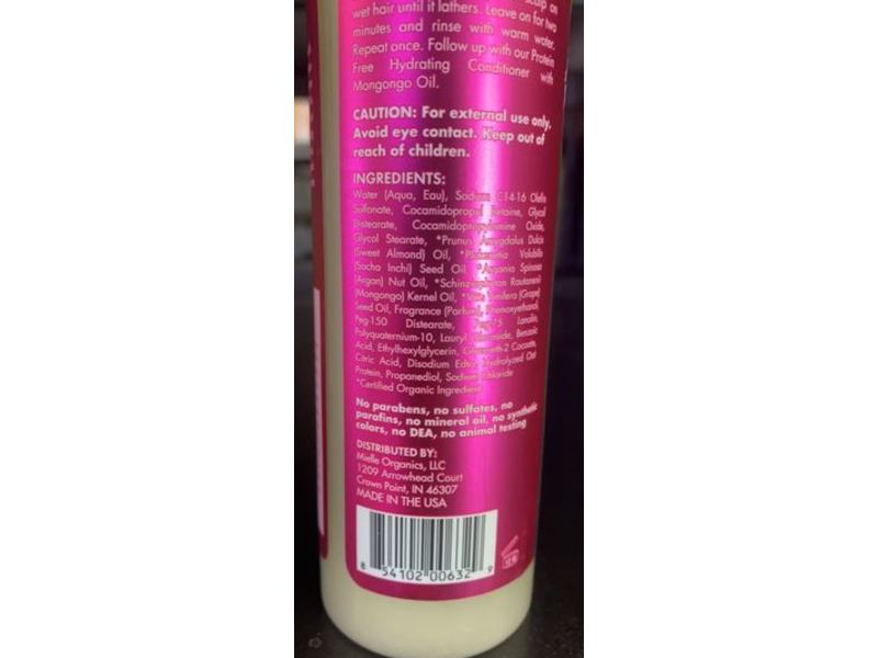 Mielle Exfoliating Shampoo, Mongongo Oil, 8 fl oz/240 mL