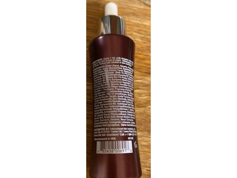 Keranique Intensive Overnight Hair Repair Serum, Keratin Amino Complex, 2 fl oz/60 mL