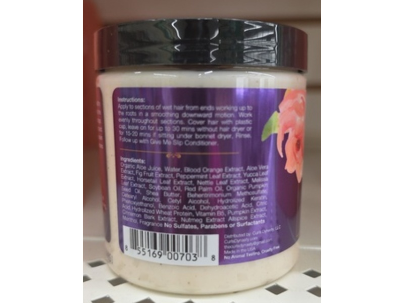 Curls Dynasty Pumpkin Mint Deep Treatment, 8 oz/227 g