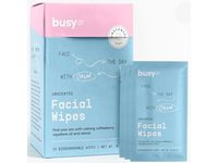 Busy Co Facial Wipes, Unscented, 6.3 oz, 15 Count - thumbnail 1