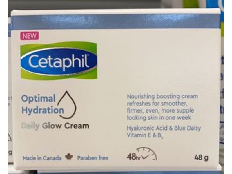 Cetaphil Optimal Hydration Daily Glow Cream, 48 g