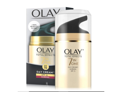 Olay Total Effects 7 In One Day Cream, SPF 15, 1.7 oz/50 g