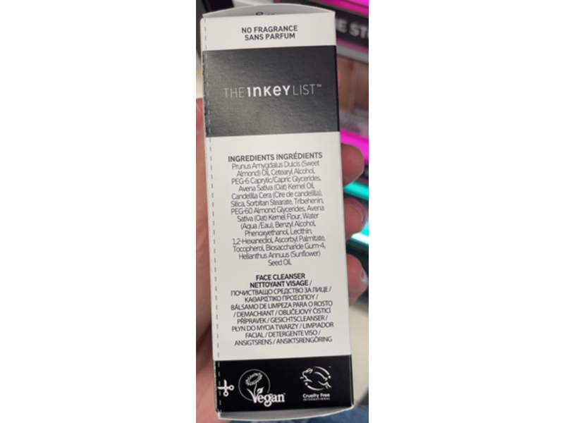 The Inkey List Oat Cleansing Balm, 1.7 fl oz/50 mL