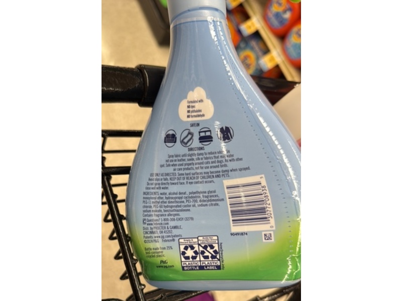 Febreze Fabric Refresher, Gain Scent, 14.8 fl oz/438 mL