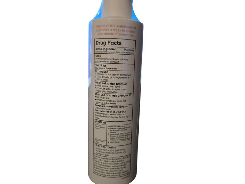 Newrey Anti-Dandruff Shampoo, 8.4 fl oz/250 mL