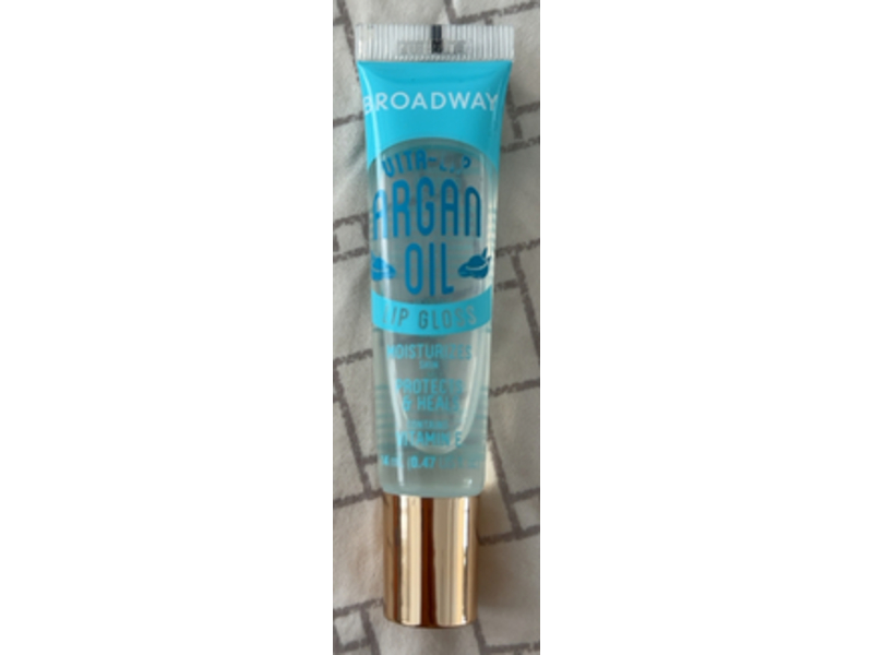Broadway Vita-Lip Argan Oil Lip Gloss, Clear, 0.47 fl oz/14 mL, 3 Pack