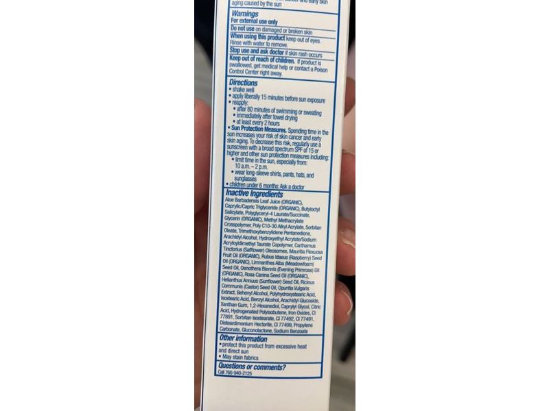 Coola Mineral Face Sunscreen, Sheer Matte, SPF 30, 1.7 fl oz/50 mL