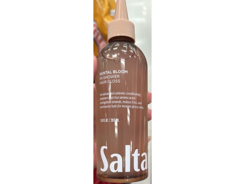 Saltair In-Shower Hair Gloss, Santal Bloom, 7 fl oz/207 mL
