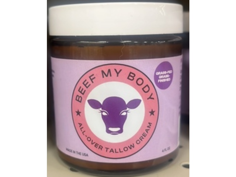 Beef My Body All Over Tallow Cream, 4 fl oz