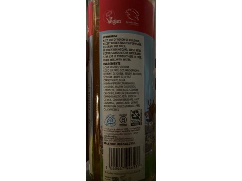 Childs Farm Kids Hair & Body Wash, Sweet Orange, 16.9 fl oz