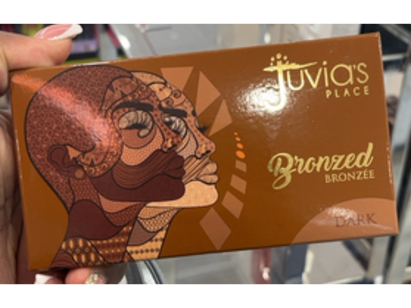 Juvia's Place Bronzed Duo, Dark, 0.46 oz/13.02 g