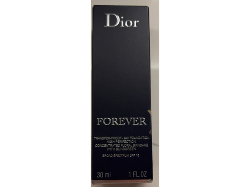 Dior Forever 24H High Perfection Matte Foundation, 2N Neutral, SPF 15, 1 fl oz/30 mL