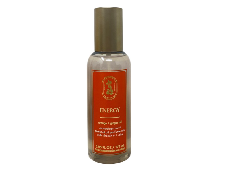 Bath & Body Works Aromatherapy Energy, Orange+Ginger Oil, 5.85 fl oz/173 mL