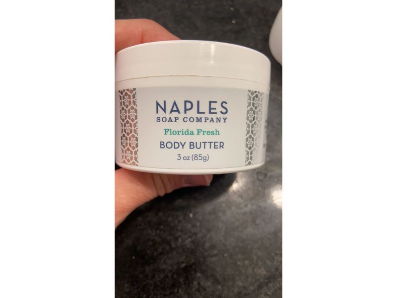 Naples Soap Company Body Butter, Florida Fresh, 3 oz / 85 g