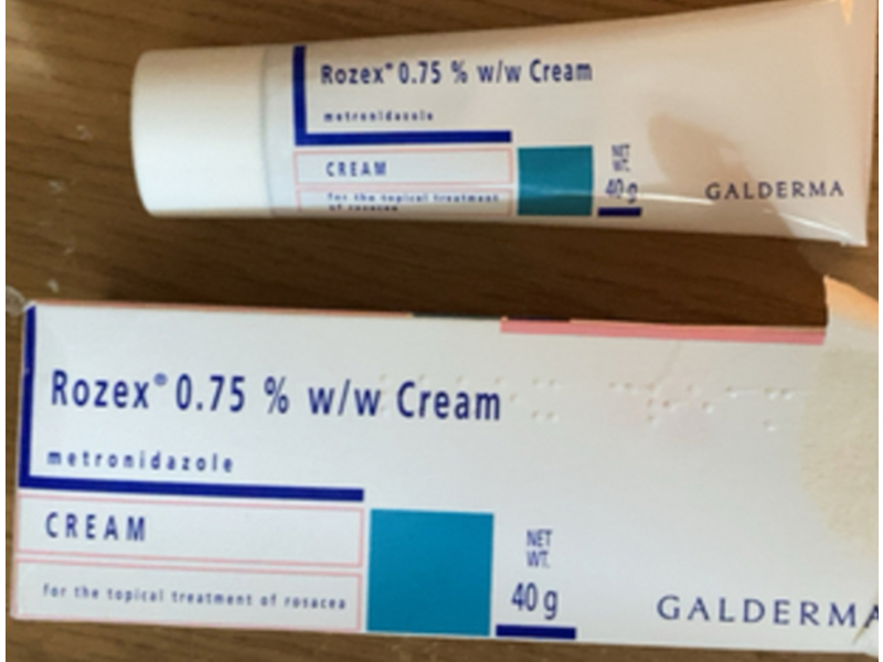 Rozex (metronidazole) Cream 0.75%, 40 g, Galderma (Rx)