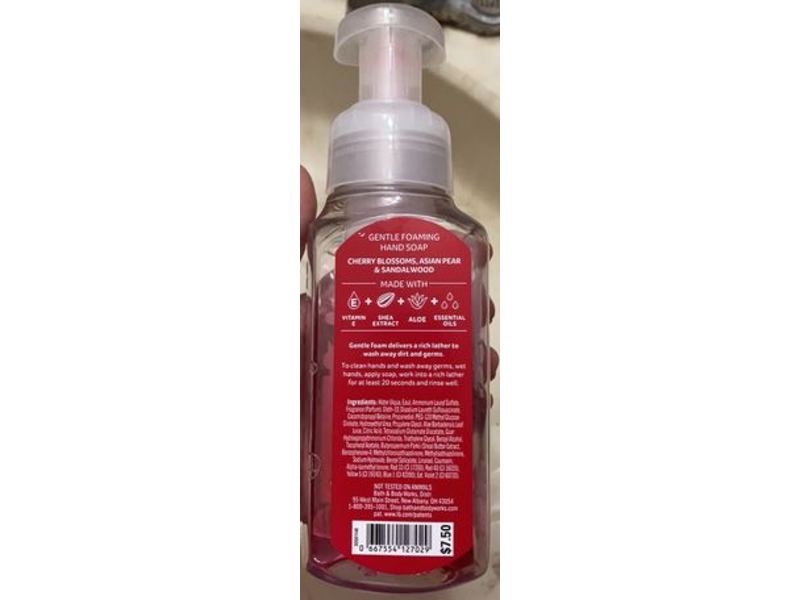 Bath & Body Works Foaming Hand Wash Japanese Cherry Blossom, 8.75 fl oz/259 mL