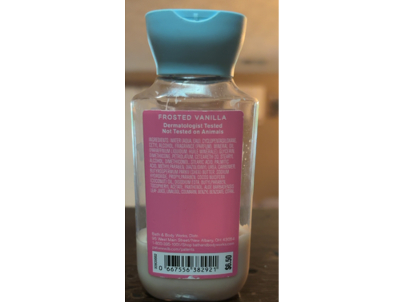 Bath & Body Works Happy Birthday Body Lotion, Frosted Vanilla, 3 fl oz/88 mL