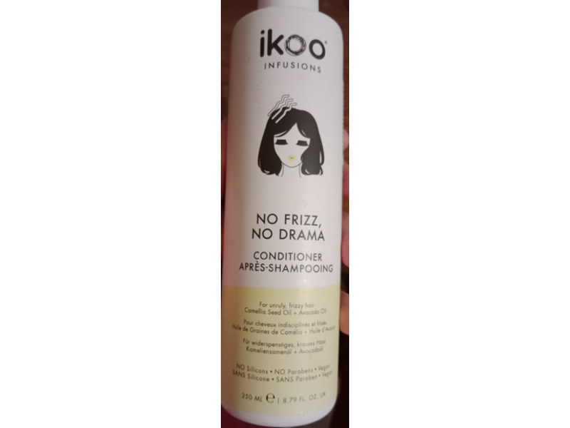 Ikoo No Frizz, No Drama Conditioner, 8.79 fl oz/250 mL