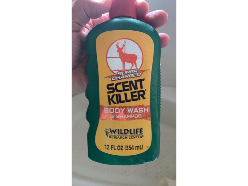 Wildlife Research Super Charged Scent Killer Body Wash, & Shampoo, 12 fl oz/354 mL