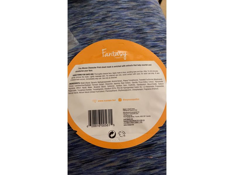 Pretty Animalz Fantasy Moisturizing Sheet Mask, 1 count