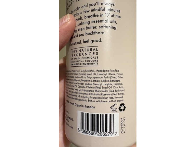 Neom Complete Bliss Body & Hand Lotion, 10.1 fl oz/300 mL