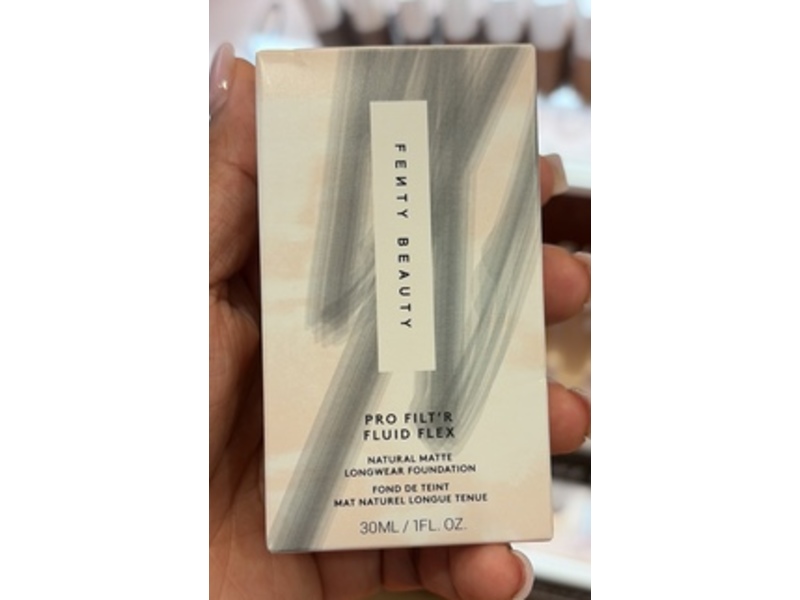 Fenty Beauty Pro Filt'r Fluid Flex Natural Matte Longwear Foundation, 286W Light Medium, 1 fl oz/30 mL