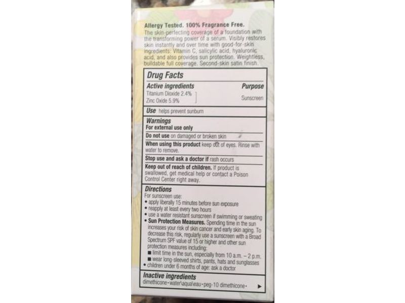 Clinique Even Better Clinical Serum Foundation, SPF 25, Cn 10 Alabaster, 1 fl oz/30 mL