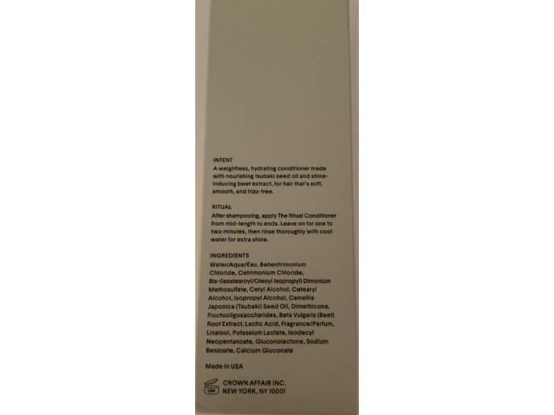 Crown The Ritual Conditioner, 7.4 fl oz/220 mL