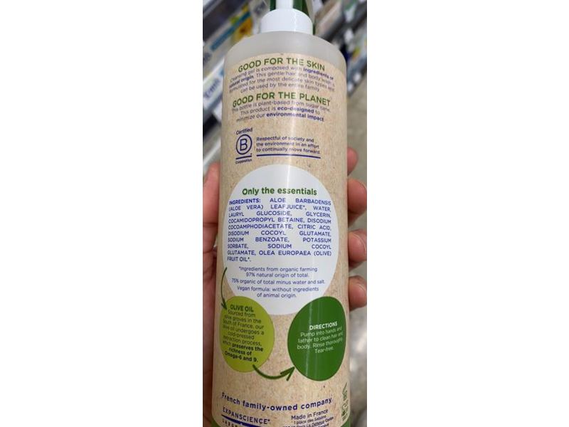 Mustela Baby-Child Cleansing Gel, Fragrance Free, 13.52 fl oz/400 mL