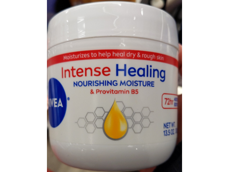 Nivea Intense Healing Nourishing Moisturizer Cream , Provitamin B5, 13.5 oz/382 g