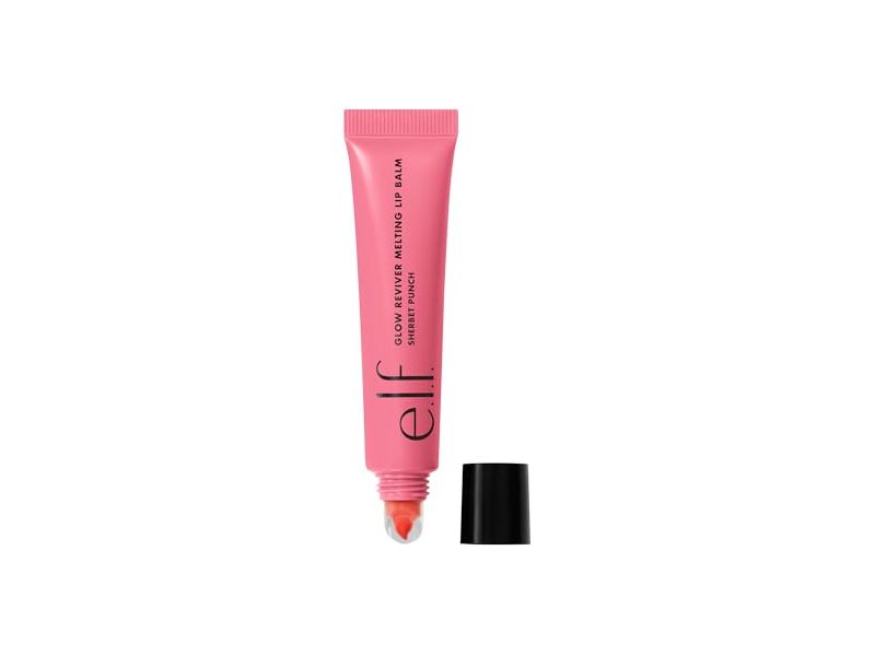 e.l.f. Glow Reviver Melting Lip Balm, Sherbet Punch, 0.52 oz/15 g