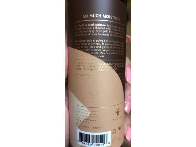 As I Am So Much Moisture! Hydrating Lotion, Classic, 8 fl oz/237 mL