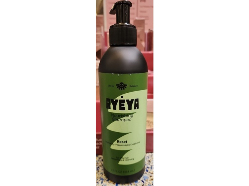 Ayeya Nourishing Shampoo, Reset, 12 fl oz/354 mL