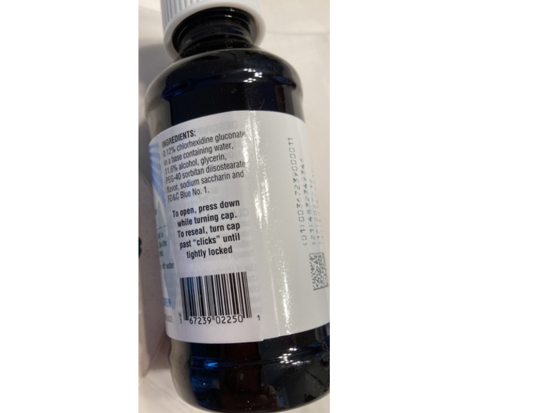 CleanCare CHG Oral Rinse 0.12% Chlorhexidine Gluconate, 4 oz/118 mL, Safco (Rx)